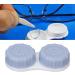 Tmishion Portable Contact Lens Container Set | Travel-Friendly Mini Lens Case with Clip-On Solution Bottle - Buy Online on SooperMarket.com