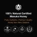 Manuka Lab Certified MGO 40+ (500g) - Pure Natural Energy Booster Honey from New Zealand - Buy Online on SooperMarket.com