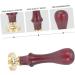 MUSISALY 3 Pcs Dispensing Plate Tool Espresso Hand Tamper Pressing Seal Mold Eye Makeup Tool Wooden Handle - Buy Online on SooperMarket.com