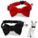 2 pieces of personalized cats collar with a cat collar with bells sweet collars with fly adjustable for small puppies safety fly for small pets red black black