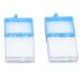 Pack of 20 plastic bridge boxes denture storage crown boxes with foam portable and for laboratory clinic