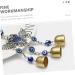 OSALADI Turkish Eye Wall Hanging 3 pcs Delicate Owl Bell Pendant Creative Wall Ornament Unique Home Pendant Bluex3pcs 25x6.8cmx3pcs - Buy Online on SooperMarket.com