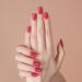 Foyute Semi Cured Gel Nail Strips 20 Pcs Soft Self-Adhesive Gel Nail Polish Wraps Sticker for Salon-Quality Manicure Set Long Lasting Easy to Apply & Remove Nail File & Wooden Stick (Red) - Buy Online on SooperMarket.com