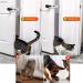 2PCS Adjustable Cat Door Holder Latch - Easy Install Flex Strap - Dog Proof Door Lock - Keep Dogs Out of Litter & Food - Buy Online on SooperMarket.com
