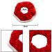 JNAWA 5Pieces Hair Scrunchies Christmas Bobble Elastic Hair Band Red Velvet and White Fur Trim Hair Scrunchie for Ladies Ponytail Holders Hair Accessories - Buy Online on SooperMarket.com