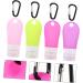 minkissy Aboard Buckle Bottling Squeeze Dispenser Silicone Bottle Refillable Bottle Containers with Hook Emulsion Bottle Storage Bottle Empty Bottle Set Bottle Travel Silica Gel - Buy Online on SooperMarket.com