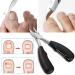 Toenails Trimmer Toenail Clippers for Ingrown or Thick Nails Cuticle Nipper Trimmer Toenail Nipper for Seniors with Protective Cover Stainless Steel Nail Scissors for Ingrown Hard Toe Nail Fingernail - Buy Online on SooperMarket.com