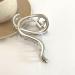 Punk Style Metal Silver Hair Claw Barrette - Irregular Hair Clip for Women, Hair Accessory 1Pcs - Buy Online on SooperMarket.com