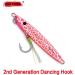Capt Jay Fishing Saltwater Jigs - 80g New Leopard Pink - Speed, Slow, Pitching & Vertical Jigging Lures - Buy Online on SooperMarket.com