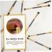 NOLITOY 20pcs Double Ended Eyeshadow Brush Makeup Brush Dual Sided Eyeshadow Brush Eye Makeup Accessory Miss 12x0.5cm As Shown - Buy Online on SooperMarket.com