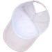 TMEOOG Unisex Summer Baseball Cap with Ponytail Hole - Breathable Polyester Cap for Women & Men - Buy Online on SooperMarket.com