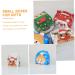 ibasenice 36 Pcs Christmas Muffin Box Christmas Favor Boxes Xmas Goodies Container Holiday Cookie Boxes Christmas Storage Boxes Muffin Container Boxes Dessert Gingerbread House - Buy Online on SooperMarket.com