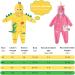 Barakara Kids Waterproof Rain Poncho - Lightweight Hiking Hooded Jacket | Safe Reflective Design - Hape Pink M - Buy Online on SooperMarket.com