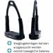 AMKA Joint Black Safety Stirrups - 10 12 13 cm Step Width | International Shipping - Buy Online on SooperMarket.com