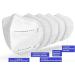 CALIYO 20 PCS CE2834 Certified 5-Layer Particle Filtering Masks | EN 149:2001 Protective Mouth Guard | International Shipping Available - Buy Online on SooperMarket.com