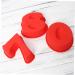 MAGICLULU Silicone Ice Cream Mold 18 Pcs Celebrity 3D Chocolate Mold Silicone Letter Molds mediumx2pcs - Buy Online on SooperMarket.com