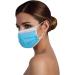 ForPro 3-Ply Disposable Ear Loop Face Mask - 50 Count | Latex-Free, Hypoallergenic, Fiberglass-Free | Protects Against Pollen & Dust - Buy Online on SooperMarket.com
