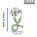 Buy Nurse Stethoscope Enamel Pin | Medical Brooch Gift for Doctors & Nurses - Green-S - Buy Online on SooperMarket.com