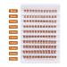 Buy Outopen Brown Lash Clusters 140Pcs - Natural D Curl Wispy Cat Eye Extensions for DIY Home Use - Buy Online on SooperMarket.com
