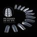 Modelones Poly Extension Gel Dual Nail Forms - 120pcs Clear Nail Extension Tips Set for Thickening Acrylic False Nails - 12 Sizes Trendy Nail Art Design for Salon and DIY Manicure - Buy Online on SooperMarket.com