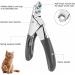 Mumusuki Pet Nail Clipper for Cats and Dogs | Professional Grooming Tool for Puppies Kittens Rabbits & Small Pets (Black) - Buy Online on SooperMarket.com