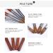 Sable Nail Art Brush - Red Wooden Manicure Tool for Acrylic & Polygel Nails - Buy Online on SooperMarket.com