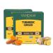 Vahdam Turmeric Ginger herbal tea bag (30 tea bags) caffeine -free |Kurkuma & Garden -fresh spices |Packed in India |Brew hot ice or kombucha tea turmeric ginger 30 pieces (1 Pack)