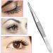 Dajidafu 4X Pointed Tweezers Craft Tweezers Smooth Stainless Steel Finely Processed High Tech High-precision Tweezer Silver - Buy Online on SooperMarket.com