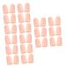 Healeved 18 Pairs /12pcs High Heel Protectors Silicone Gel Toe Sleeve Silicone Toe Covers for Silicone Toe Protector Protection Supplies Costume Accessories Anti-Friction Toe Cover Tool Skin Colorx3pcs 4.5X2.1 cmx3pcs