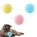 PUPPBUDD 3 Cat Toys With Catnip Interactive Cat Ball Electric with Sound For Cat to Play eva 3 pieces
