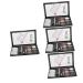 MAGICLULU 4 Sets Eyebrow Powder Set Eyebrow Brush Makeup Brush Makeup Supply Eyebrow Pencil Water Proof Miss