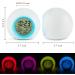 Xingdianfu LED Alarm Clock for Kids | Digital Light Alarm & Mood Lamp | 7 Colors Bedside Clock - Shop Internationally - Buy Online on SooperMarket.com