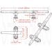 SHENGHUISS 8 inch Boat Dock Cleat Stainless Steel 316 - 4 Pack | Marine Deck Rope Cleats with Fasteners - 2 Pack - Buy Online on SooperMarket.com