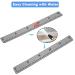 40in EVA Foam Fish Measuring Ruler with Self-Adhesive Backing - Fishing Kayak Accessory - Light Grey - Buy Online on SooperMarket.com