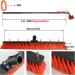 Outdoor Window Cleaning Brush Extendable Cleaner Conservatory Roof Water Fed Telesbrush Window Cleaning Pole Suitable for Photovoltaic Panel Cleaning Trucks Windows/12Ft/3.6 35cm Brush Head 5M/17FT - Buy Online on SooperMarket.com
