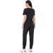 PuriPure Women's Classic V-Neck Scrub Set - Black, Size Medium | Nurse Scrub Set with 7 Pockets and Jogger Pants - Buy Online on SooperMarket.com