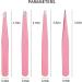 Professional Stainless Steel Tweezers Set - Precision Tools for Eyebrows, Facial Hair, and Blackhead Removal - Buy Online on SooperMarket.com