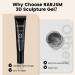 RARJSM No Wipe 3D Nail Art Sculpture Gel Clear Nail Charms Rhinestone Glue 3D Nail Craving Gel Polish Painting Drawing Sculpting Gel UV LED Curing Requires DIY Designs Nail Decoration Manicure - Buy Online on SooperMarket.com