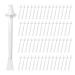 60 pcs nose wax sticks nose hair wax applicator nose hair remover dual purpose nose hair wax sticks plastic wax sticks nose wax set hair removal set unisex white