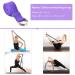Lixada 5Pcs Yoga Equipment Set with Yoga Ball, Blocks, Stretching Strap for Exercise - Purple - Buy Online on SooperMarket.com