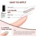 RARJSM Reflective Glitter Gel Polish - Sparkly Nude Brown for Winter Nail Art | 7.5ML UV LED Manicure - Buy Online on SooperMarket.com