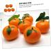 Alipis 5pcs Orange Model Artificial Fruit Mini Decor Light House Decorations for Home Trendy Decor Lifelike Orange Decorations Lifelike Fruit High Simulation Toy Child Foam - Buy Online on SooperMarket.com