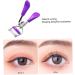 Eyelash Curler Lash Curler with Built in Comb Eye Lash Clip Cosmetic Makeup Curling Tool for Women Purple - Buy Online on SooperMarket.com