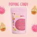Cocoa Butter Coated Pink Popping Candy 100g - Unflavoured & Natural for Cake Decoration - Pack of 1 - Buy Online on SooperMarket.com