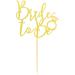 Arthsdite Bride to Be Cake Topper with Ring Bridal Shower Cake Pick Decorations for Wedding Engagement Theme Bachelorette Party Supplies - Gold Glitter - Buy Online on SooperMarket.com