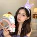 Kawaii Spa Headband for Washing Face | Cute Hairband for Makeup - Blue | Women's Girls' Party Costume Accessories - Buy Online on SooperMarket.com