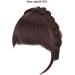Fluffy Fake Hair Band Bangs Headband with Bangs Fluffy Front Fake Bangs Synthetic Braided Headband Wig with Bangs Non slip Headband Hair Extensions for Women Girls(Dark Brown) - Buy Online on SooperMarket.com