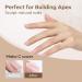 Modelones Builder Nail Gel 6 Colors Set - Hard Strengthener & Extension Gel with Rhinestone Glue - Clear, Nude, Pink - Ideal Gift for Women - Buy Online on SooperMarket.com