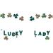 St. Patrick's Day Face Jewels & Gems Set - Glitter Rhinestones & Temporary Tattoos for Rave, Henna & Parties - Buy Online on SooperMarket.com