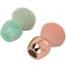 Soft Fluffy Hair Cosmetic Beauty Brush with Strong Powder Grasping Power Accurate Coloring Delicate Looking. Perfect for Loose Powder Blusher. Rose Gold Light Green - Buy Online on SooperMarket.com